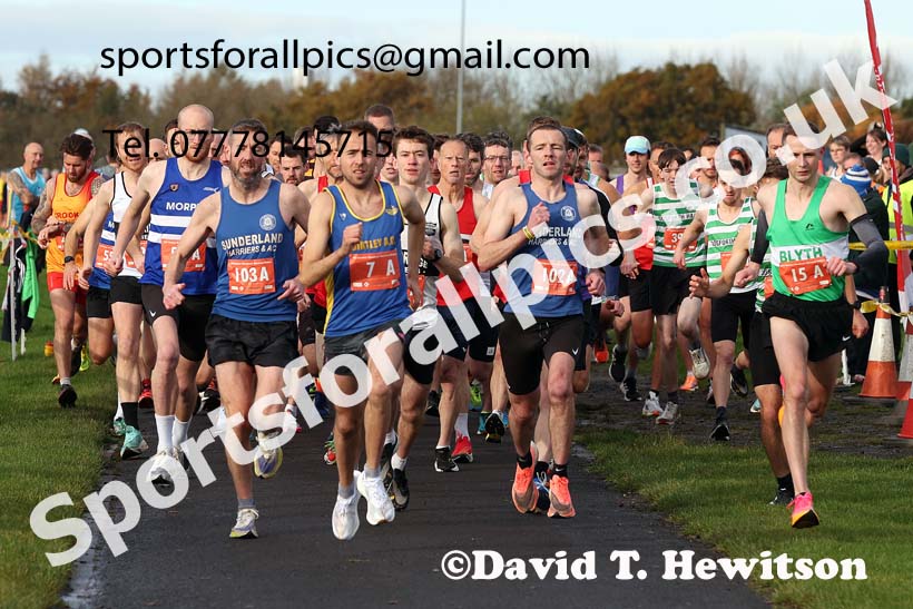 The 2023 Norman Woodcock Road Relays, Newcastle Racecourse, Gosforth, Newcastle.  Photo: David T. Hewitson/Sports for All Pics